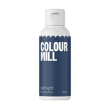 Lebensmittelfarbe Color Mill Oil Blend Midnight Oil – Lebensmittelfarbe für Schokolade, Fondant, Muffins, Kuchen, Backen, Makronen – Lebensmittelfarbe zum Dekorieren von Kuchen – 100 ml