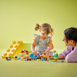 LEGO DUPLO Classic Brick Box Cars and Trucks, Fahrzeug-Spielset für Kinder ab 1,5 Jahren, kreatives Lernspielzeug, Autospielzeug und Rennwagen-Set 10439 Bausätze Besuchen Sie den LEGO-Store