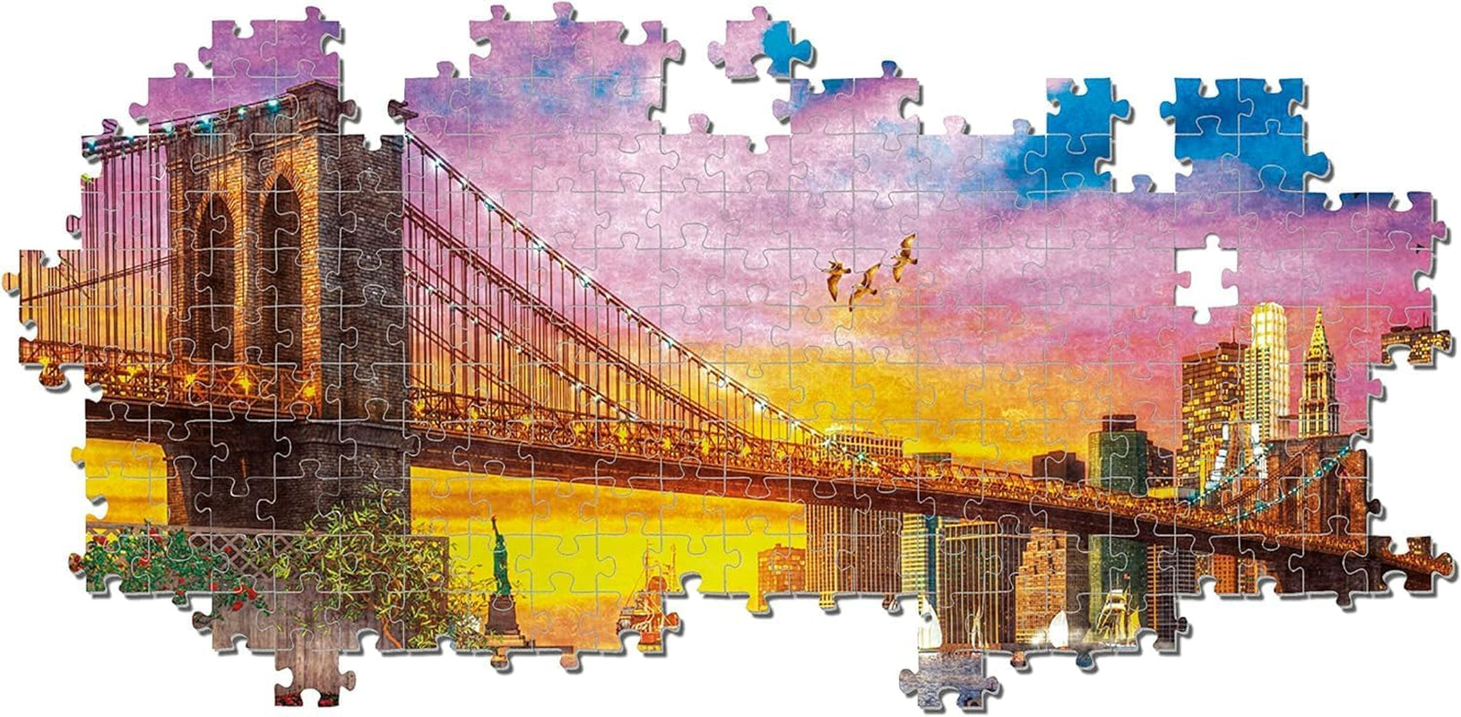 Clementoni – 33552 Collection – Manhattan Balcony Sunset, Puzzle 3000 Teile für Erwachsene und Kinder ab 10 Jahren, Geschicklichkeitsspiel für die ganze Familie. Puzzle Naty Shop