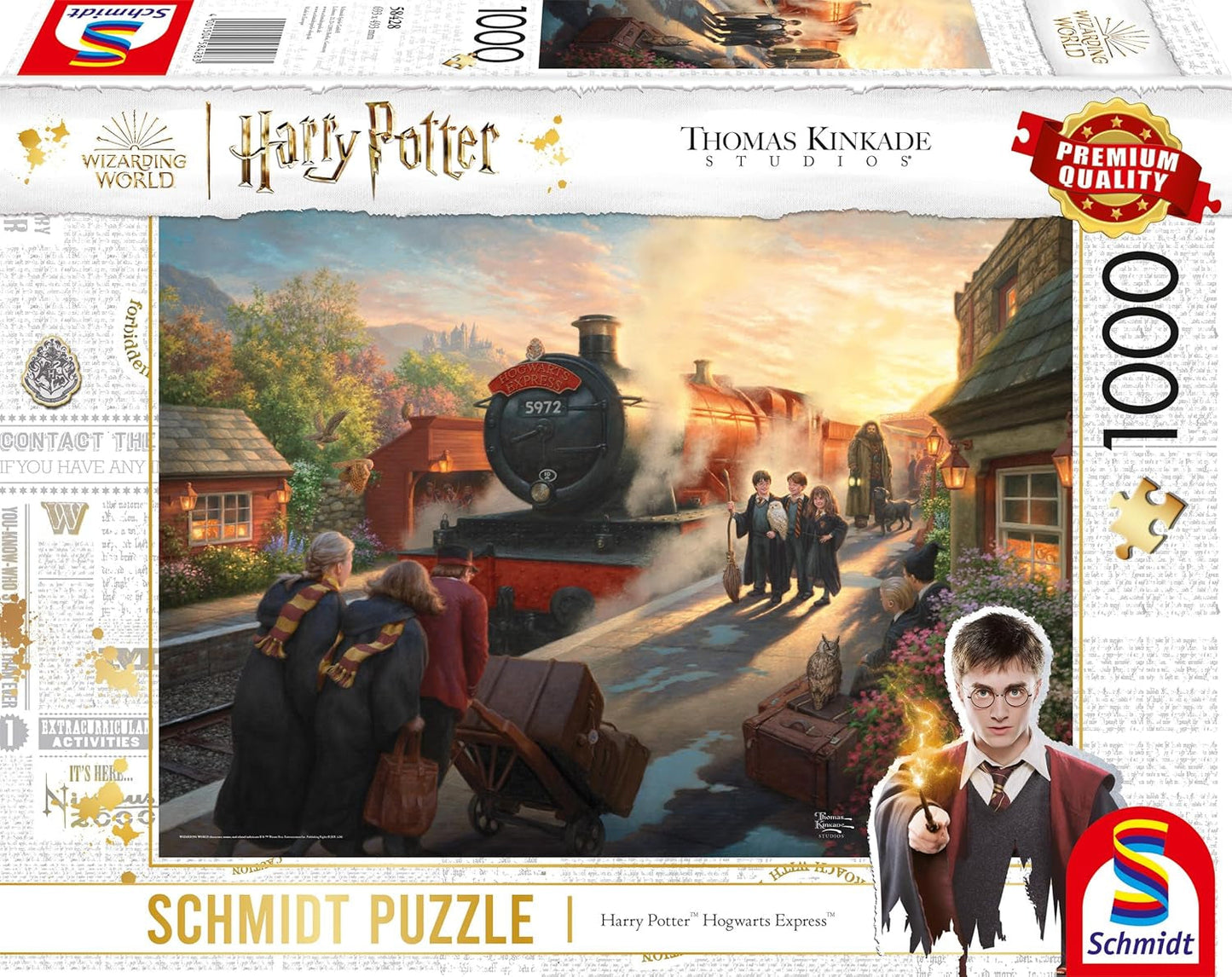 Zauberwelt Harry Potter Hogwarts Express Puzzle Naty Shop Standardtitel