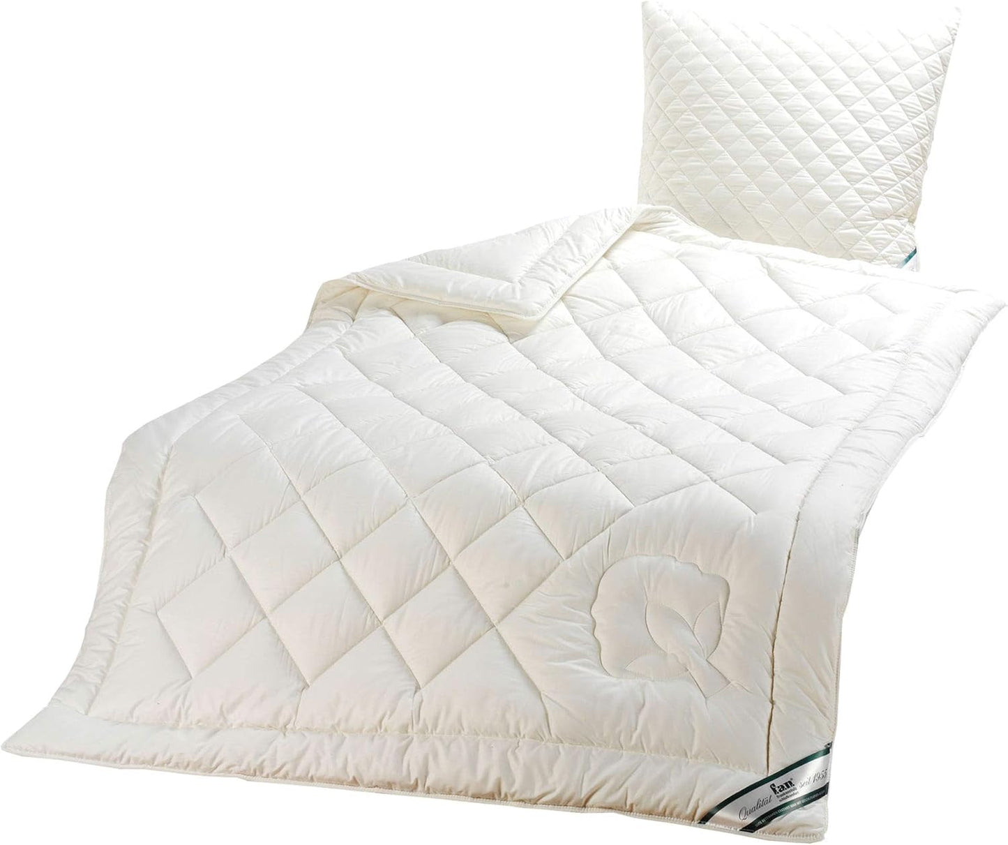 HEU. Frankenstolz Bettdecke, Baumwolle, natur, 135 cm x 200 cm Bettdecken und Steppdecken Naty Shop Natura 135 cm x 200 cm