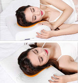 Memory-Schaum-Kissen, Nackenstützkissen, ergonomisches Nackenkissen für verschiedene Schlafpositionen mit abnehmbarem Bezug, orthopädische Halskissen von Naty Shop