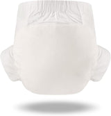 CutiePlusU Windeln für Erwachsene, trockene Oberfläche, maximale Saugfähigkeit über Nacht, Einweg-Inkontinenzwindel – Blau, Rosa, Weiß, 3er-Pack (Mittel 71–96 cm)