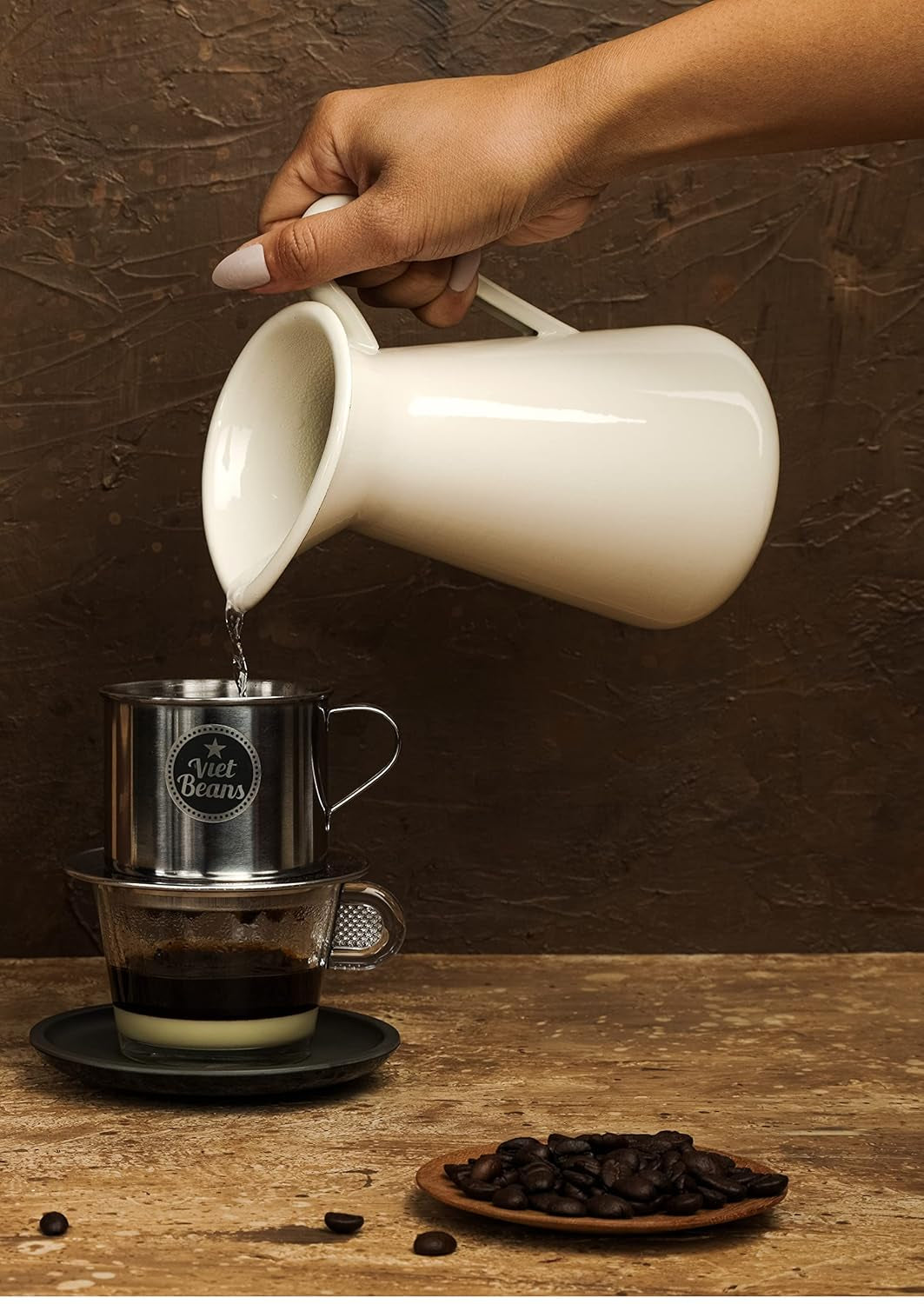 VietBeans KEO - Schokoladiger Kaffee – Ganze Kaffeebohnen - Geröstet in Butter, Whiskey und Rum - Intensiver Schoko-Geschmack - Aroma: Schokolade - 250g