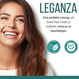Leganza Natural Balm Haarfärbemittel Farbe 71 Café Latte | Haarfärbemittel ohne Ammoniak | Angereichert mit 7 natürlichen Ölen | 150 ml Naty Shop Haarfärbemittel