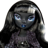 Rainbow High Shadow High Girl's Night – Shanelle Onyx – 28 cm große Modepuppe in Grautönen, schwarzem Haar und Outfit mit Accessoires und Kamm – Für Sammler und Kinder ab 6 Jahren