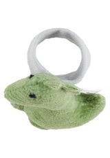 Sterntaler Dino Rexi Armrassel – Babyrassel aus weicher weicher Kordel – Babyhandrassel mit Gummiband – Babyspielzeug zum Spielen, Umarmen und Rasseln, steingrün Babyspielzeug Naty Shop
