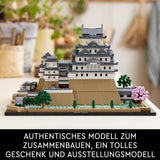 LEGO Architecture Himeji Castle, Modellbausatz für Erwachsene, Wahrzeichen-Sammlung, kreatives Garten- und japanisches Kultur-Fan-Set mit Kirschblütenbaum, Geschenk für Sie und Ihn 21060 Bausets Besuchen Sie den LEGO-Store