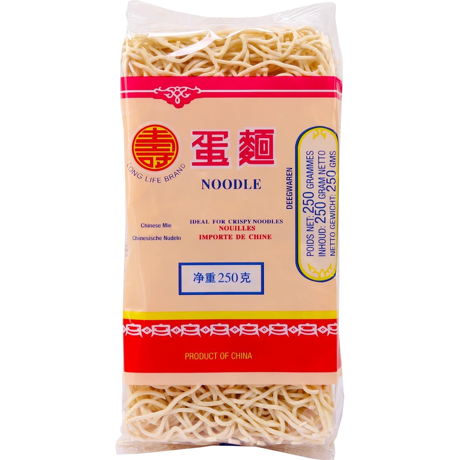 LONGLIFE - Chinesische Nudeln, (1 x 250 g)