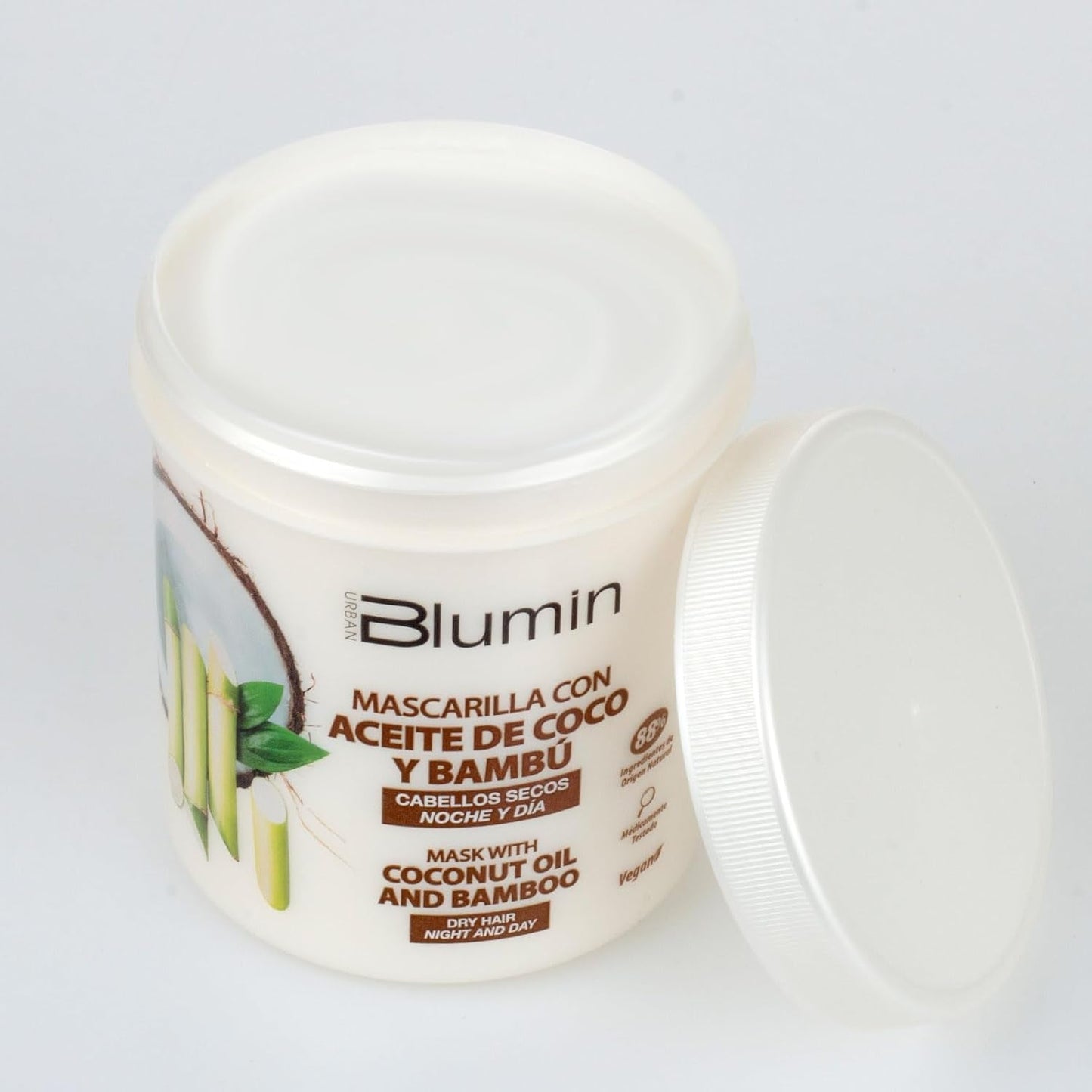 Urbanic-Maske mit Kokosöl und Bio-Bambus, 700 ml Naty Shop Haarmaske