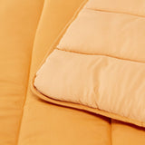 Pikolin Home - Wendedecke 300 G - zweifarbige nordische Füllung - für Bett 100/105 - bequem, warm, atmungsaktiv, grün, 180 x 220 cm Steppdecken und Steppdecken Naty Shop