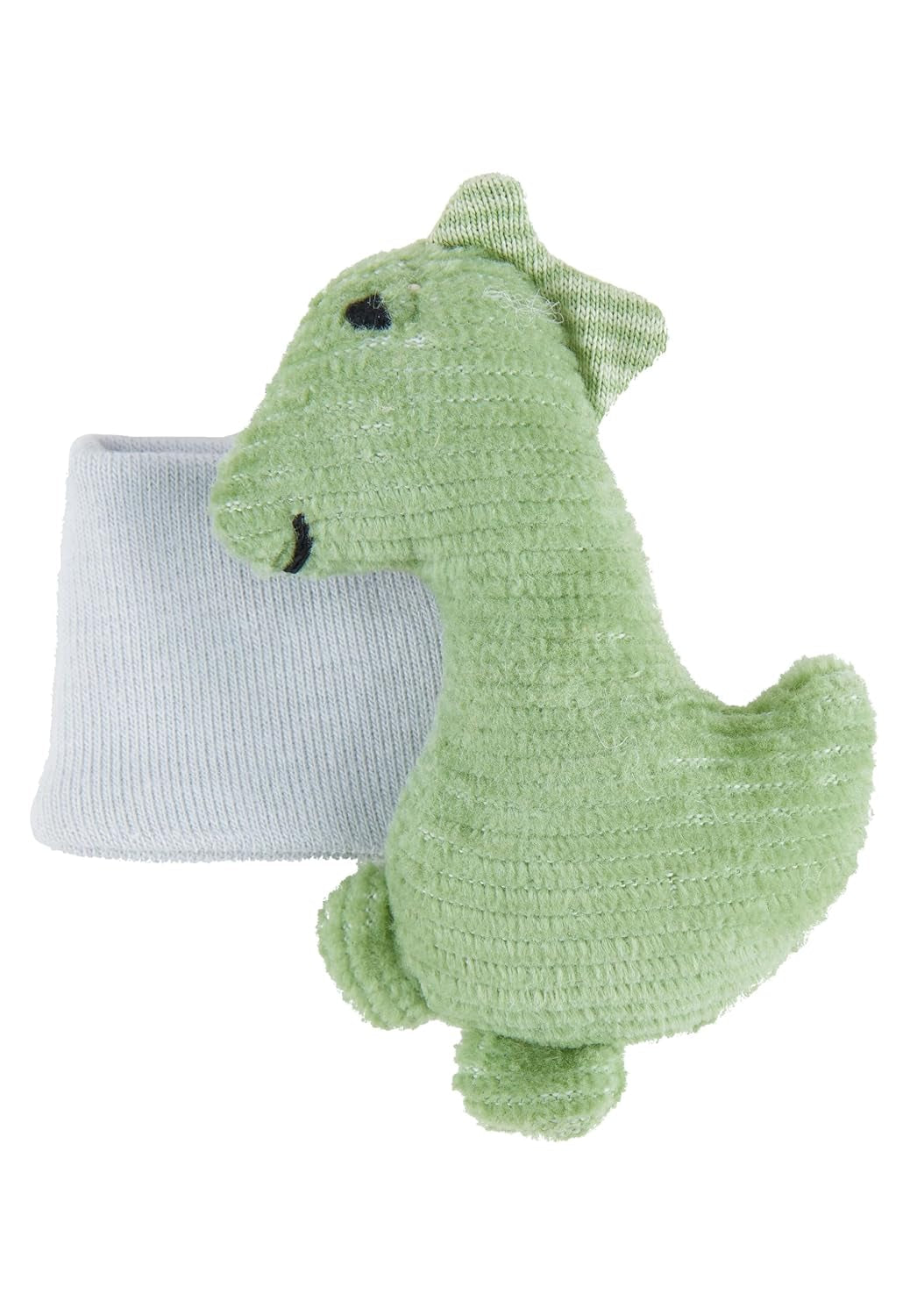 Sterntaler Dino Rexi Armrassel – Babyrassel aus weicher weicher Kordel – Babyhandrassel mit Gummiband – Babyspielzeug zum Spielen, Umarmen und Rasseln, Steingrün Bebe Naty Shop Toys Standardtitel