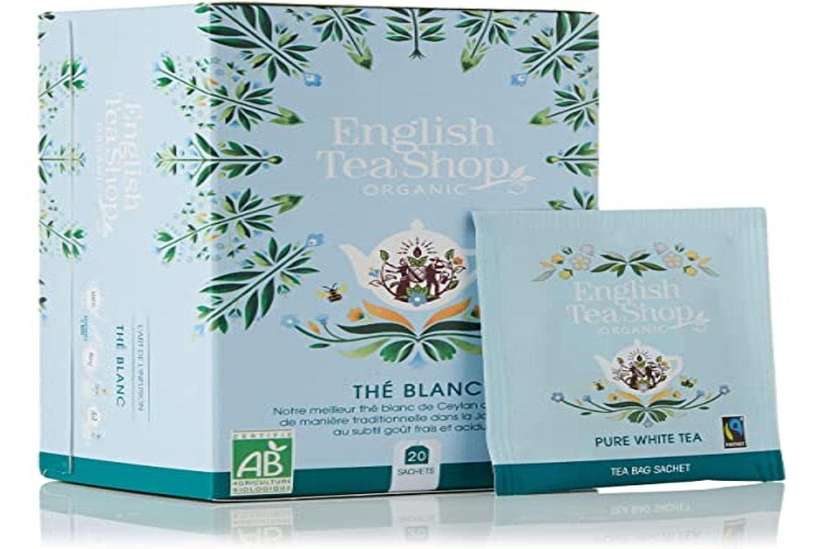English Tea Shop Reiner Bio-Weißtee – 20 Teebeutel