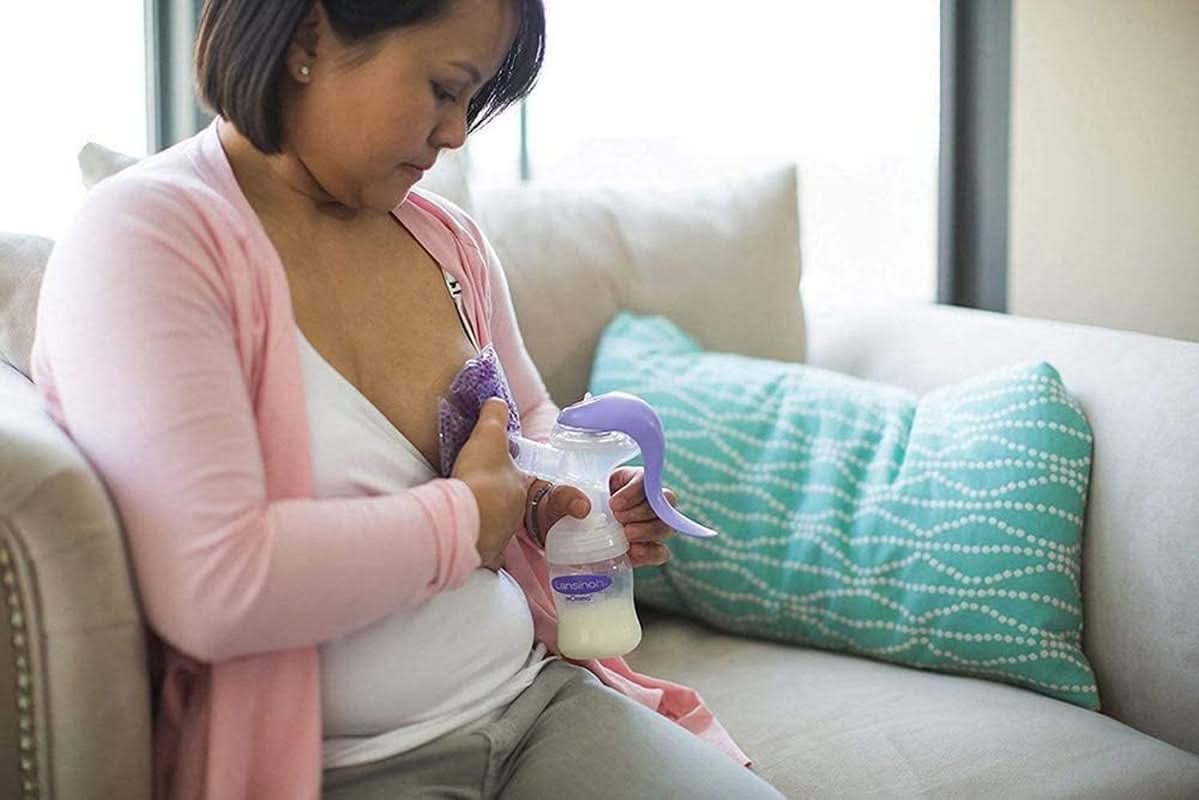 Lansinoh Therapearl 3-in-1-Brusttherapie für stillende Mütter, Wärme- und Kältetherapie, hilft bei Milchstau, Mastitis und verstopften Milchgängen, wiederverwendbare Lebensmittel und Stillzubehör, Bebe Naty Shop