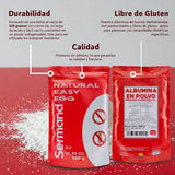 Eiklarpulver (350g) | Getrocknetes Eiklar Pulver | Eialbumin für Backen & Kochen | Ohne Zusatztoffee | Laktosefreie Zip-Bag-Verpackung