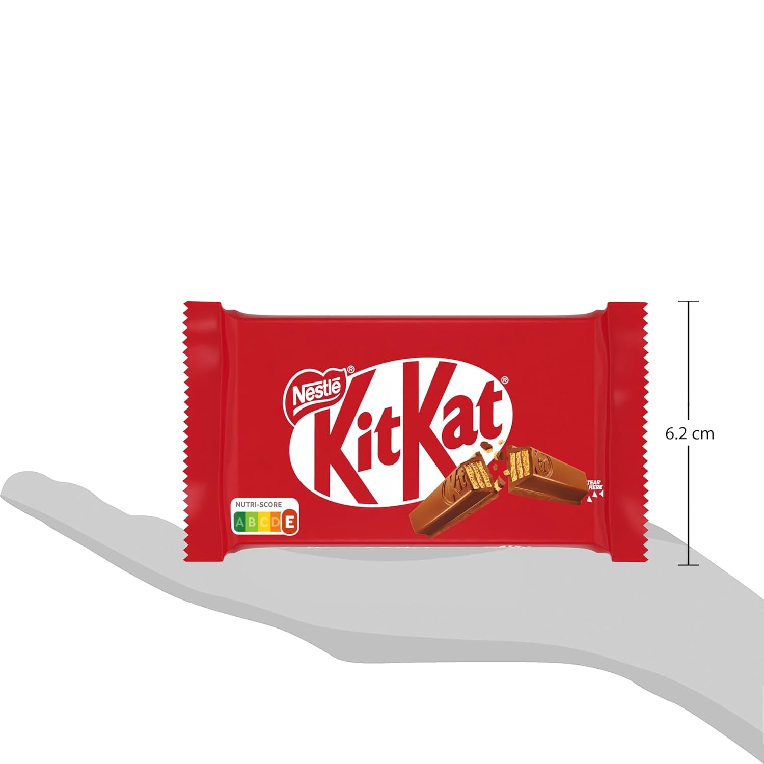 Nestlé KitKat Classic Schokoriegel, Milchschokolade, knusprige Waffelriegel, 24er-Pack (24 x 41,5 g)