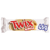 Twix weiße Schokoriegel | Karamell, Kekse, weiße Schokolade | Schokoladen-Multipack | 5 Riegel (5 x 46 g) (5er-Pack)
