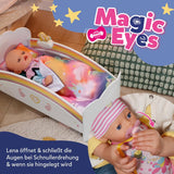 Baby Born Lena Babypuppe (Mädchen) – 36 cm – 7 Funktionen, inklusive Zubehör und Matratze – Funktioniert komplett ohne Batterien – Geeignet für Kleinkinder ab 1 Jahr