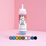 Super Drip Black Cake Glaze Cake Melts Schokolade 300 Gramm Glasuren und Dekor Naty Shop Brown