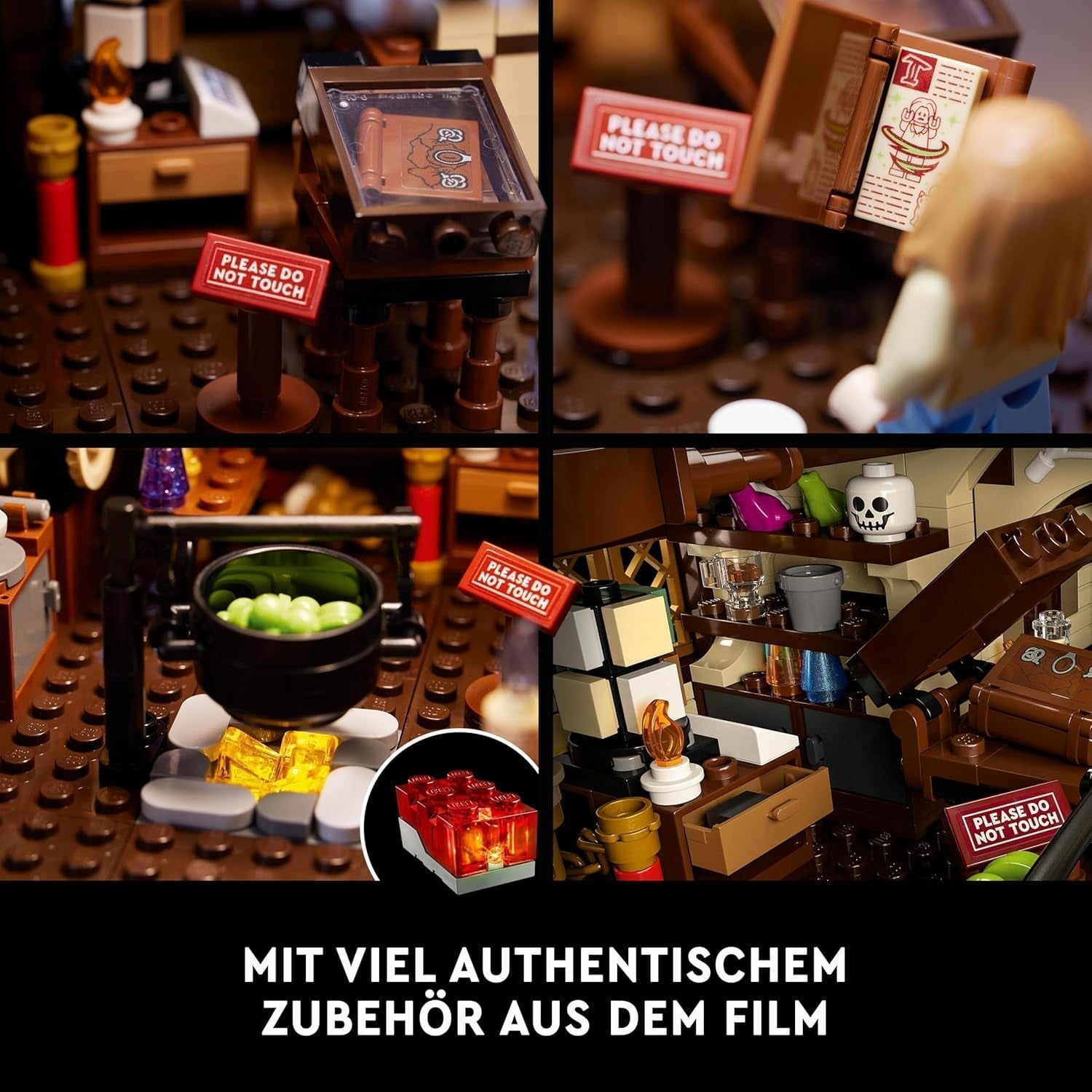LEGO Ideas Hocus Pocus: Das Hexenhaus-Set der Sanderson Sisters, Sammelset für Erwachsene mit Haus, 6 Minifiguren und Zubehör, weiblichen und männlichen 21341-Bausätzen. Besuchen Sie den LEGO-Store