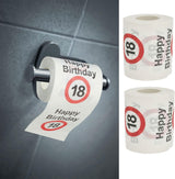 4er Set Toilettenpapiere „Alles Gute zum 40. Geburtstag“ │40. Geburtstag 24 Meter 2-Stoffe 180Gr/Qm │ Toilettenpapier Motiv Toilettenpapier (4 X Toilettenpapier 40)