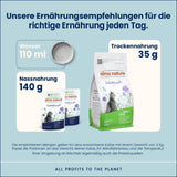 Almo Nature Functional – Darmhilfe – Nassfutter für erwachsene und ausgewachsene Katzen mit empfindlichem Darm – mit Fisch – unterstützt das Mikrobiom – 70 g (30 Stück)