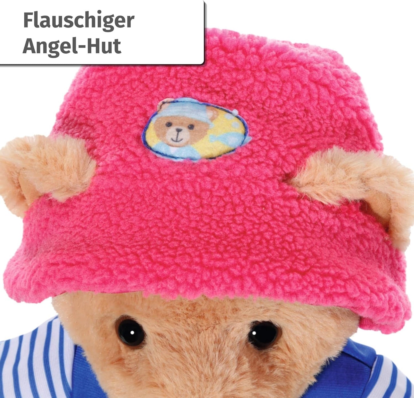 Baby Born Teddy Angler Kostüm mit Angelrute für 43cm Puppen und Teddybär, 835982 Zapf Creation