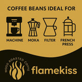 Kaffeebohnen 250g – Hochwertige Arabica- und Robusta-Espressobohnen, handgeröstet in Holz, für den vollen und aromatischen Geschmack von Kaffeebohnen