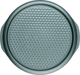 Progress BW09819G2EU7 Shimmer Kollektion, Runde Backform Aus Kohlenstoffstahl Mit Antihaftbeschichtung, Ideal Für Pies, Kuchen, Torten Und Quiches, 28 Cm, Grün Formen und Backbleche Naty Shop 37Cm Pizzablech