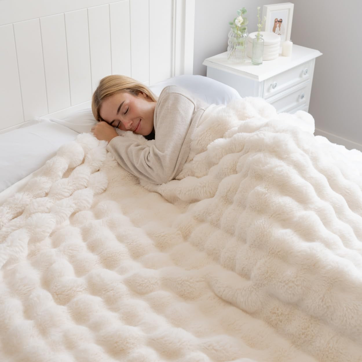 Flamingueo Kuscheldecke – Thermodecke, Gewichtsdecke, Polyester, Sofadecke, Raumdekoration, Fleecedecke, Wärme, Betten, Decke, Winterdecke. Betten und Decken. Besuchen Sie den Flamingueo-Store
