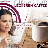 Kaffeemaschine Profi Cook | 8-10 Tassen | Timer | Sensor-Touch-Steuerung | 1,2 Liter doppelwandige Thermoskaraffe | Geschmackssiegel | Filterkaffeemaschine aus Edelstahl | PC-KA 1191