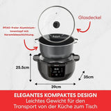 Instant Pot Superior Slow Cooker, 7,1 l Multikocher, 4 Kochfunktionen, 800 W Slow Cooker Naty Shop