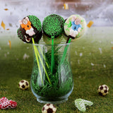 Günthart Backdecor 12 Zuckerfußballspieler und Fußbälle, 21 Gramm Naty Shop