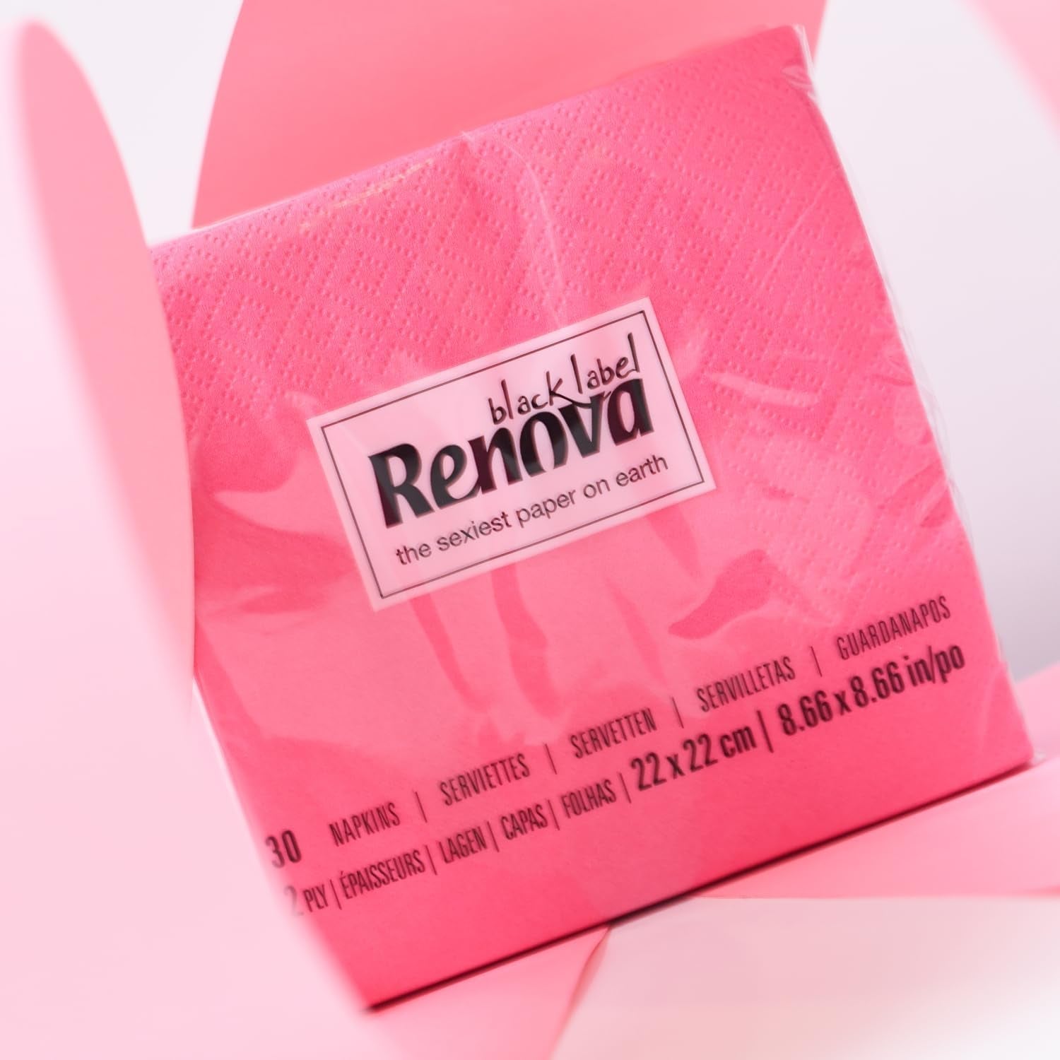 Renova Cocktailservietten, Fuchsia, 30 Servietten