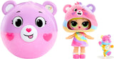 LOL Überraschung! Loves Care Bears Tots – Enthält 1 Puppe mit Outfit und Zubehör, Teddybärball, versteckte Verpackung, 6 Sammelpuppen