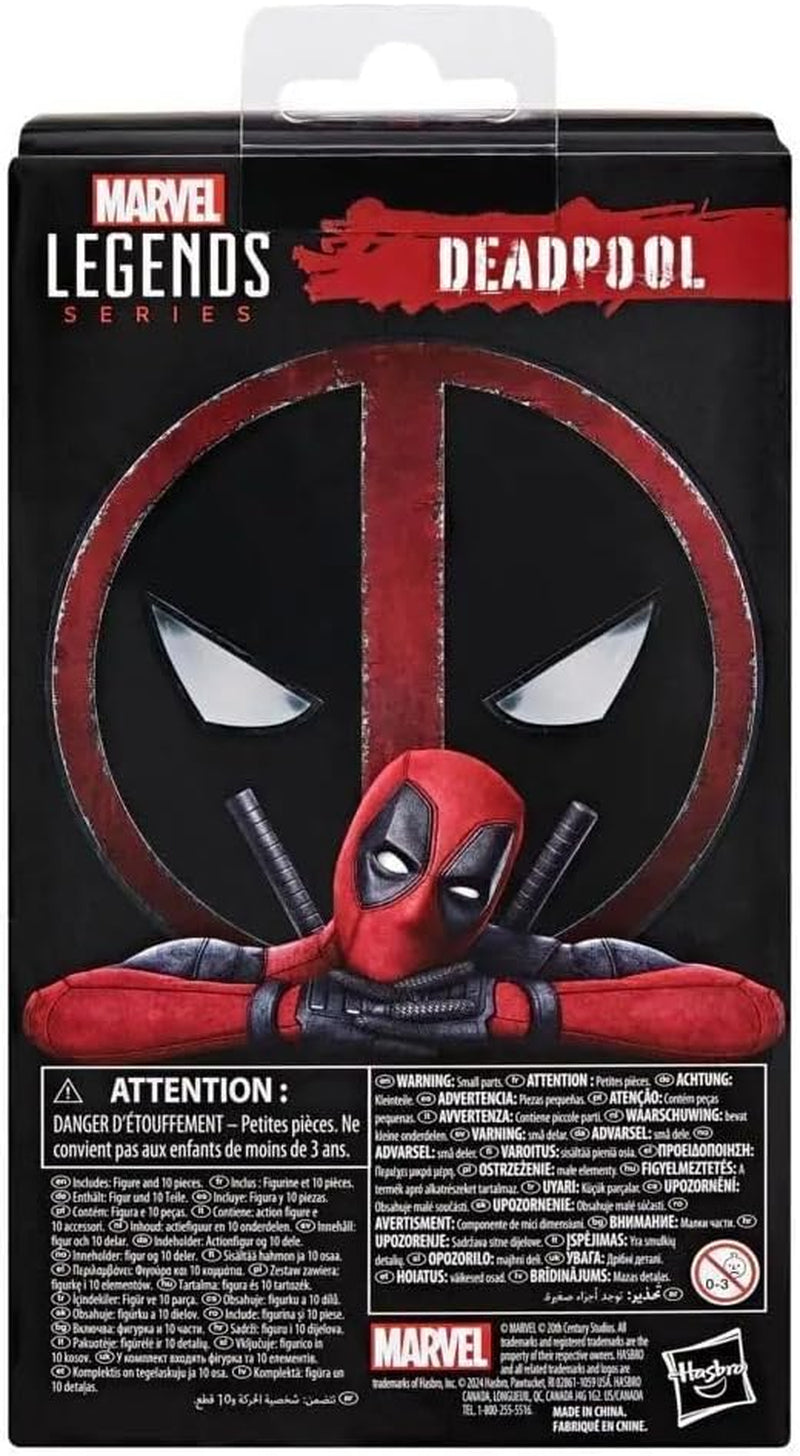 Marvel Legends Series Deadpool Deadpool 2 Erwachsene Sammlerstück 15 cm Actionfigur Actionfiguren Naty Shop
