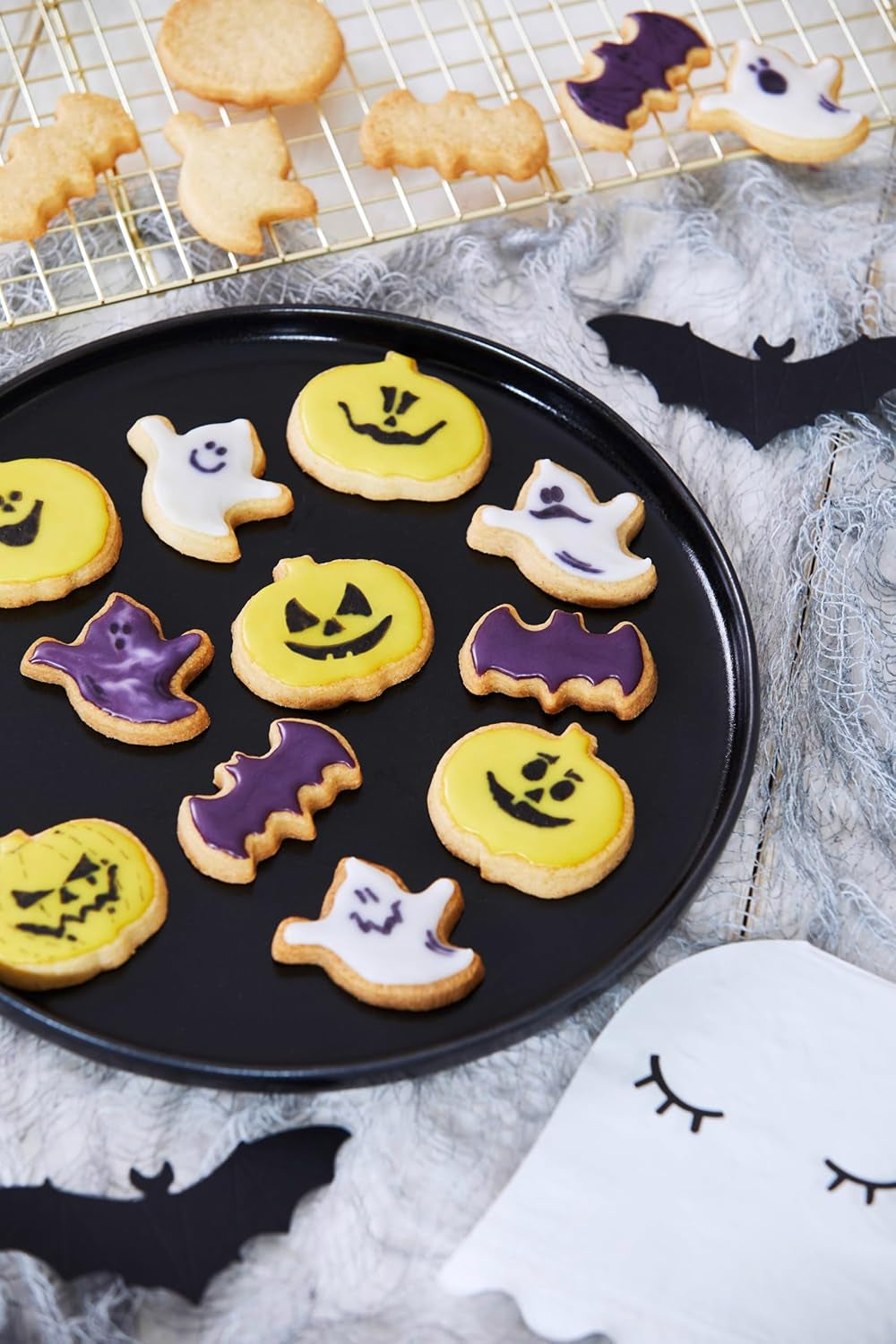 HEITMANN KREATIV buntes Halloween Keks- und Getränke-Nachfüllset