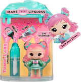 Yummiland Lipgloss-Puppe – Susie Sour Straw – inklusive DIY-Lipgloss-Set, geeignet für Kinder ab 4 Jahren, Serie 2