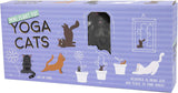 Gift Republic Mini-Blumentopf Yoga Cats, Mehrfarbig, 1