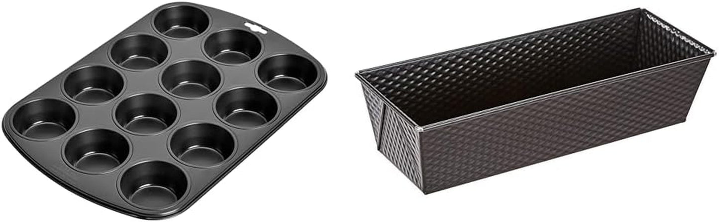 ORIGINAL KAISER Inspiration Muffinform Blech Für 12 Muffins & Classic Backform Kastenform 30Cm X 11Cm X 8Cm Formen und Bleche zum Backen Naty Shop