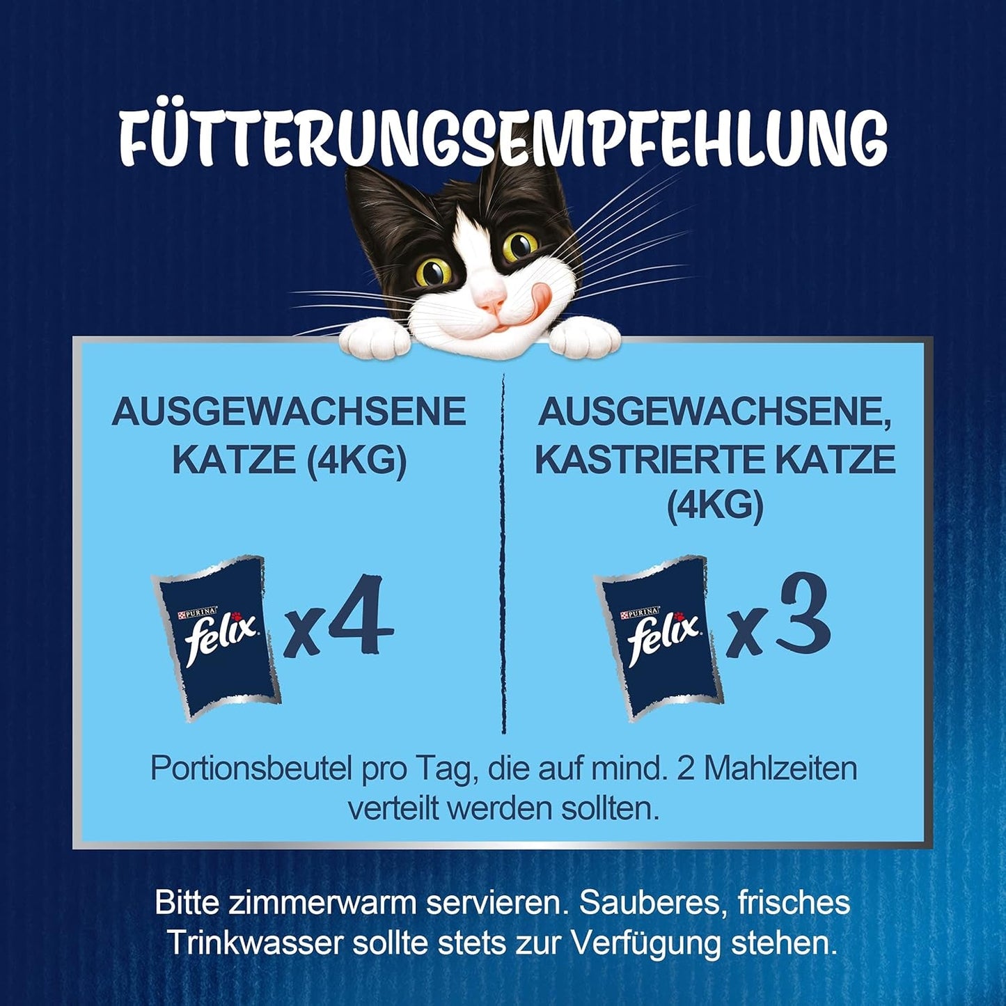 Felix So gut wie es aussieht, Nassfutter für Katzen in Gelee mit Huhn, 26er Pack (26 x 85 g)