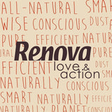 Toilettenpapier Renova Love & Action, Beiger Paket 9 x 12 Rollos-: 108