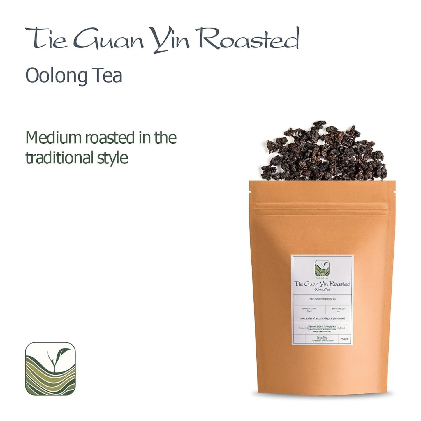 Tie Guan Yin Oolong Tee – gerösteter blauer Tee Ti Kuan Yin China – chinesischer Wu Long Tee Tieguanyin – blauer Tee Olongh Tee Olongo Tee