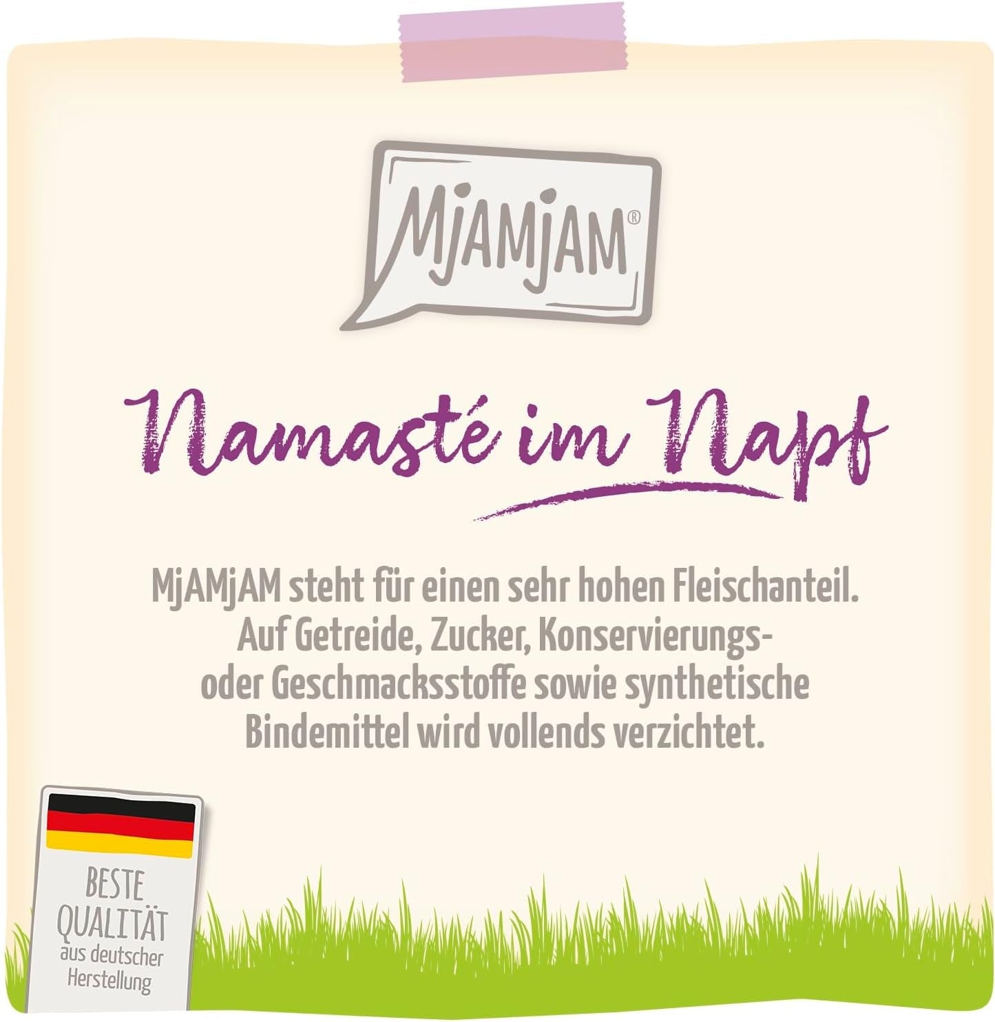 MjAMjAM – Premium-Nassfutter für Katzen – Huhn-Wellness-Packung, 12er-Pack (12 x 125 g), getreidefrei mit extra Fleisch