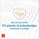 Huggies natürlich biologisch abbaubare Feuchttücher für empfindliche Babys, 8 x 48 Tücher, Großpackung