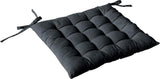 Steppdecke mit 4 Noppen, Jute, 90 x 190 cm, Ton, 2007AGCHLJT090190, 90 x 190 cm Steppdecken und Steppdecken Naty Shop Dunkelgrau
