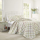 Laura Ashley Home Rüschen Garden Collection Steppdecke, 100 % Baumwolle, ultraweich, für alle Jahreszeiten, wendbar, elegant, Doppelbett, cremefarben (197783) Bettdecken und Steppdecken Naty Shop