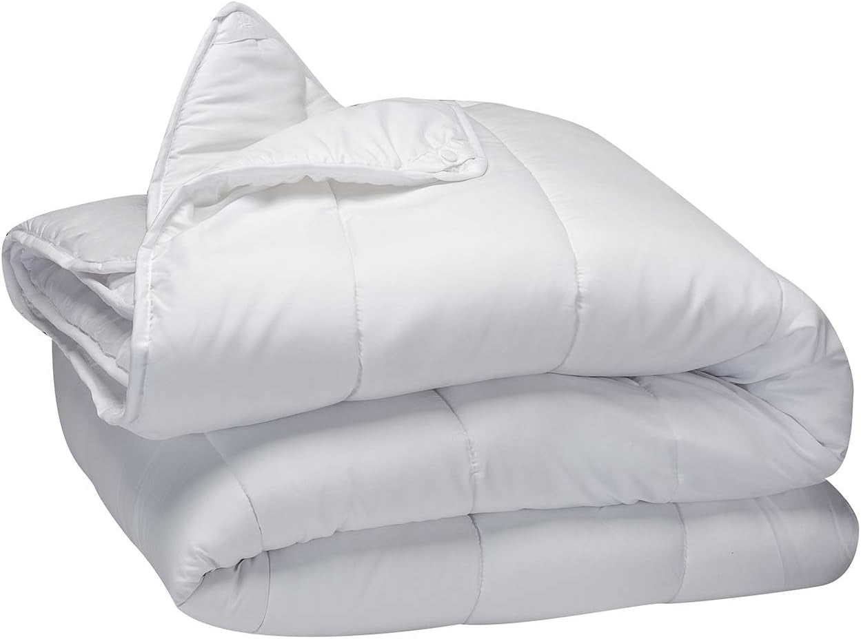 Pikolin Home – Anpassbares Laken aus 100 % Baumwolle, atmungsaktiv, langlebig und widerstandsfähig. Bettdecken und Steppdecken Naty Shop Kissen 120 – 200 x 220 cm