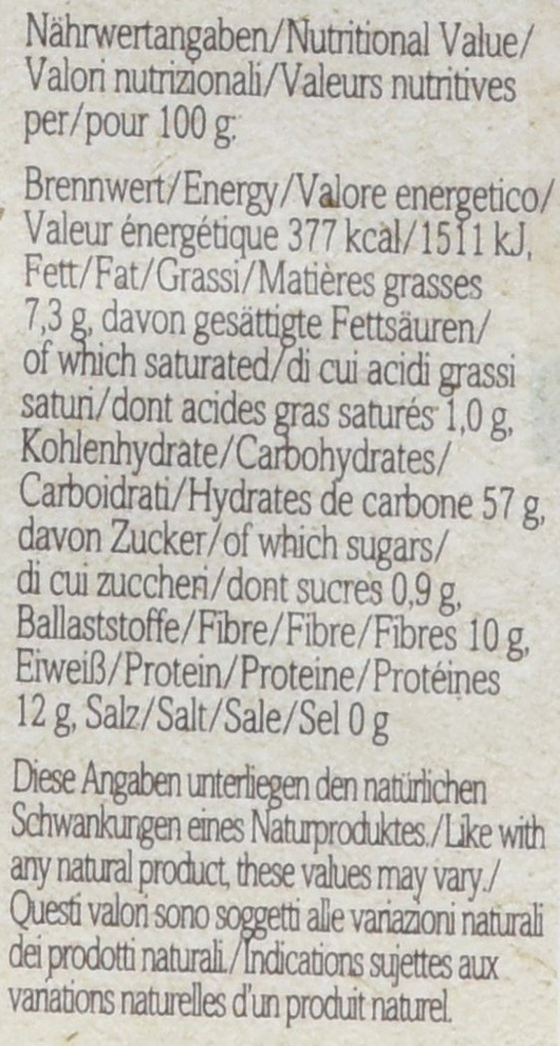 Verival Flocken Basis Müsli - Bio, 6er Pack (6 x 1 kg) Getreide Naty Shop