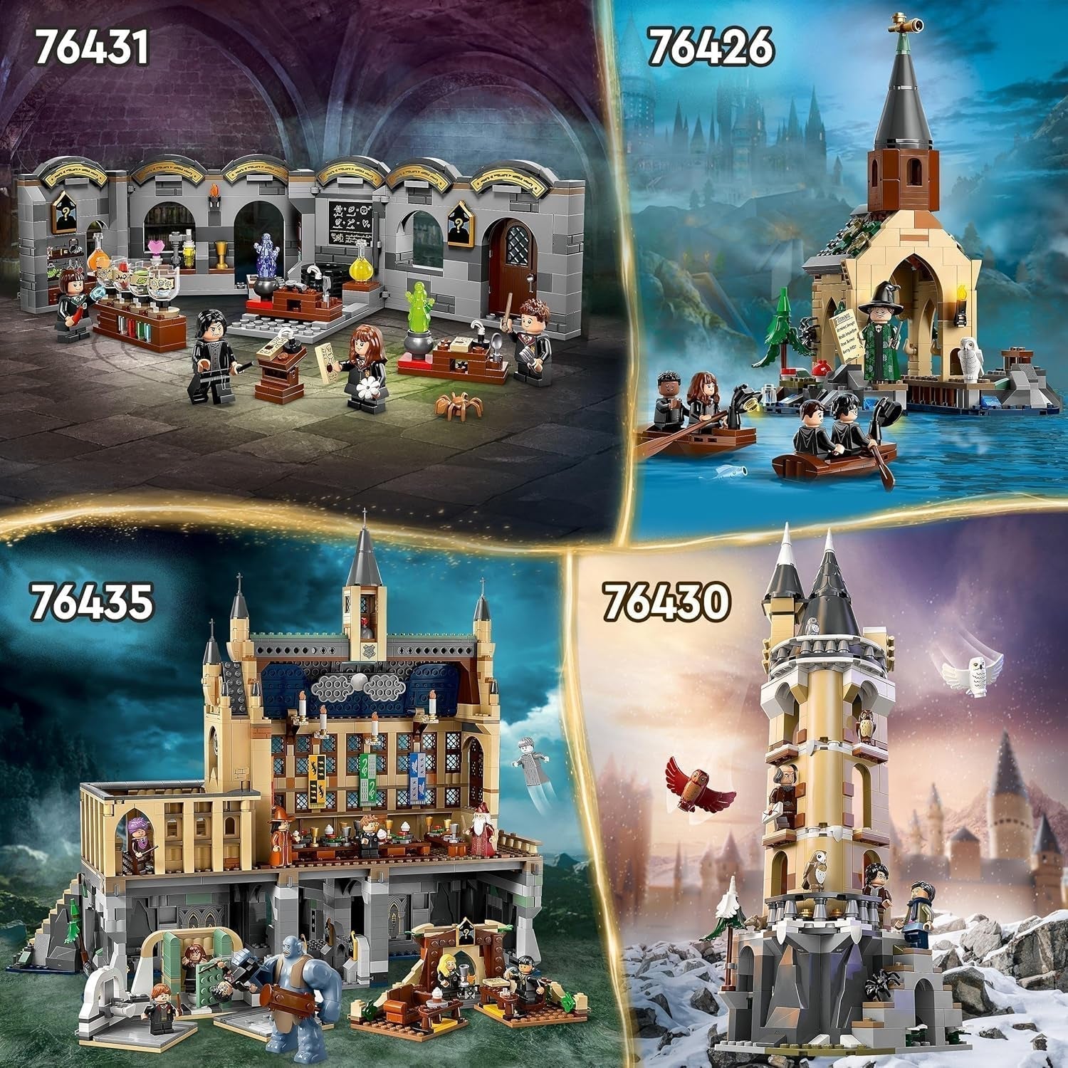 LEGO Harry Potter Aragog im Verbotenen Wald, Spinnen-Fantasy-Spielset, Fabelwesen, 2 Minifiguren, magisches Geschenk für Jungen, Mädchen und Fans ab 7 Jahren 76434 Bausets Besuchen Sie den LEGO-Store